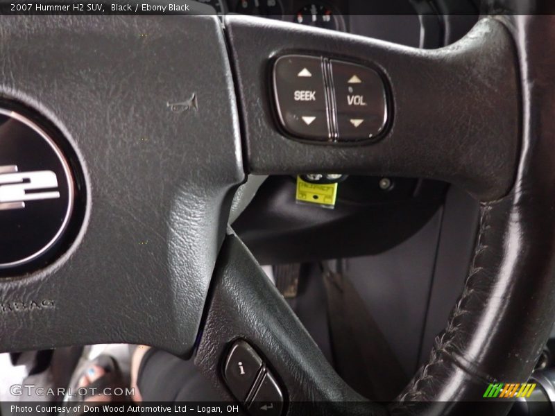 Black / Ebony Black 2007 Hummer H2 SUV