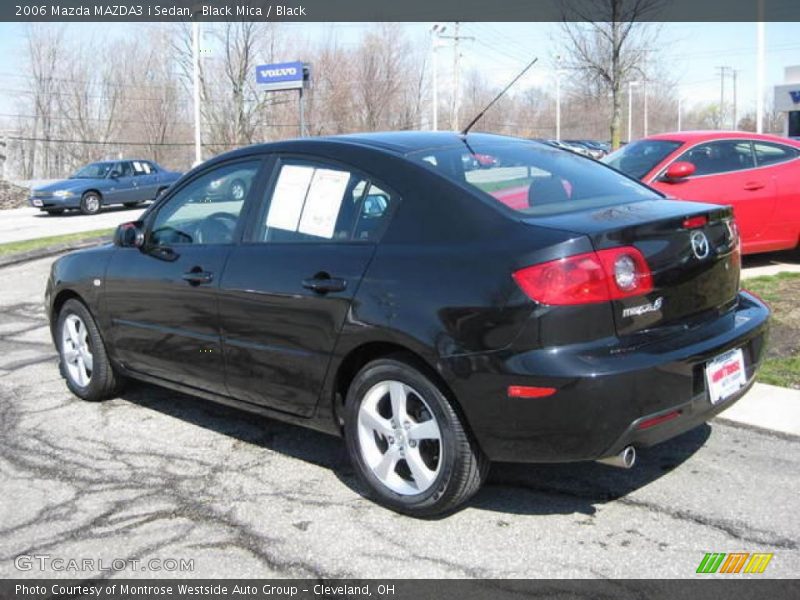 Black Mica / Black 2006 Mazda MAZDA3 i Sedan