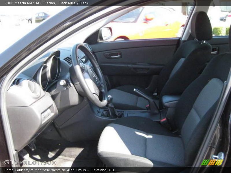 Black Mica / Black 2006 Mazda MAZDA3 i Sedan
