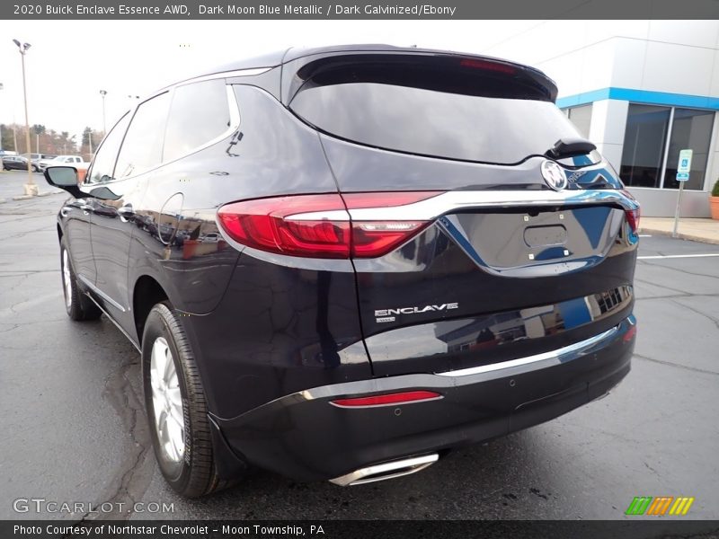 Dark Moon Blue Metallic / Dark Galvinized/Ebony 2020 Buick Enclave Essence AWD