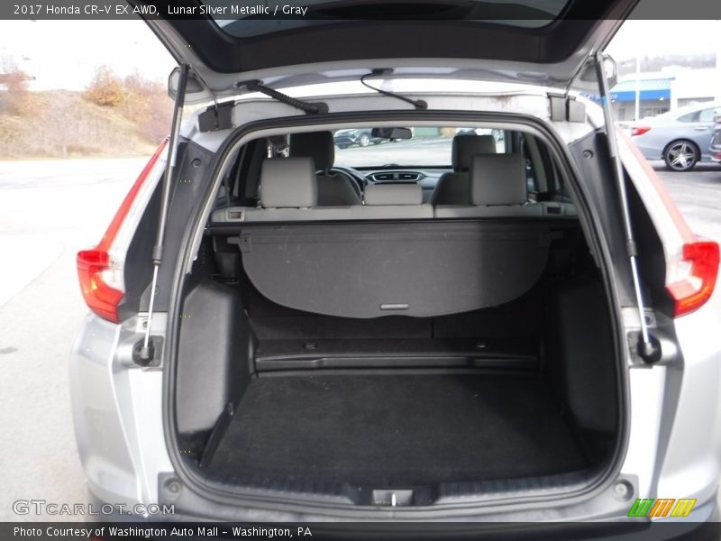 Lunar Silver Metallic / Gray 2017 Honda CR-V EX AWD