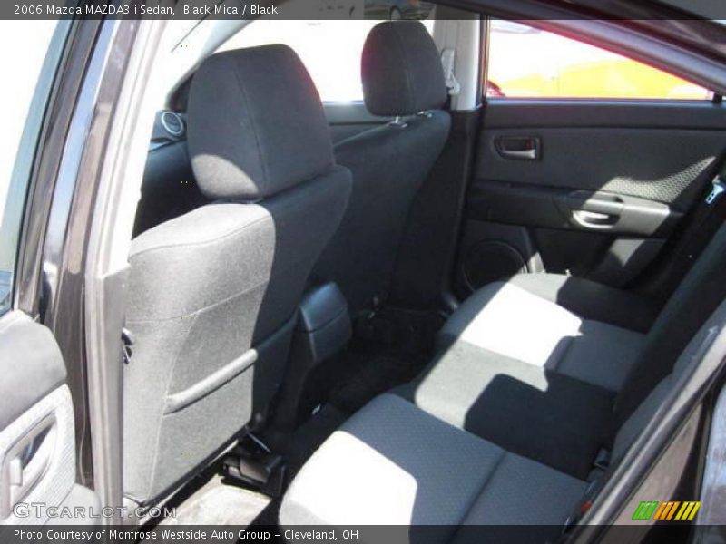 Black Mica / Black 2006 Mazda MAZDA3 i Sedan