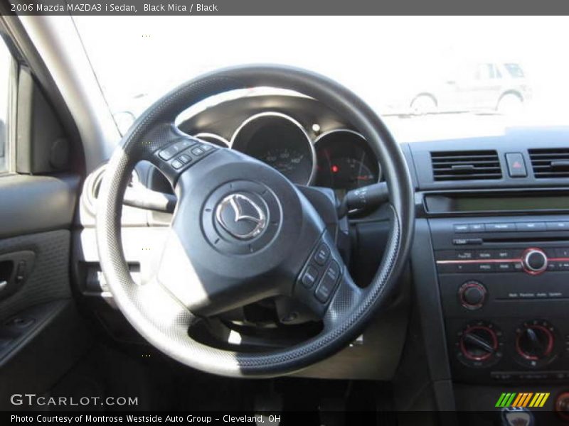 Black Mica / Black 2006 Mazda MAZDA3 i Sedan