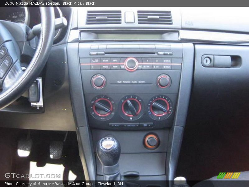 Black Mica / Black 2006 Mazda MAZDA3 i Sedan
