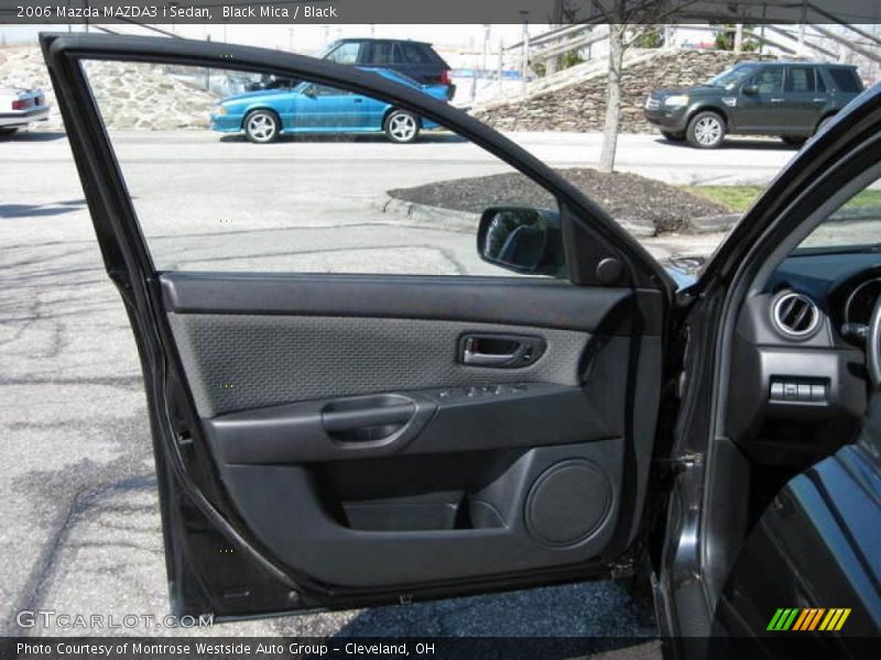 Black Mica / Black 2006 Mazda MAZDA3 i Sedan