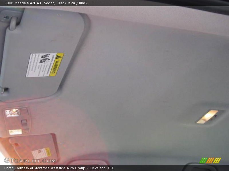Black Mica / Black 2006 Mazda MAZDA3 i Sedan