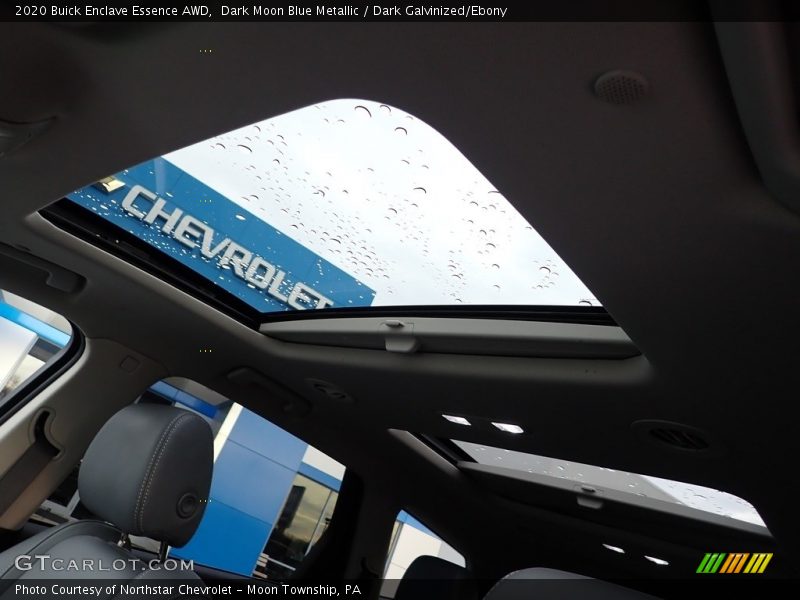 Dark Moon Blue Metallic / Dark Galvinized/Ebony 2020 Buick Enclave Essence AWD