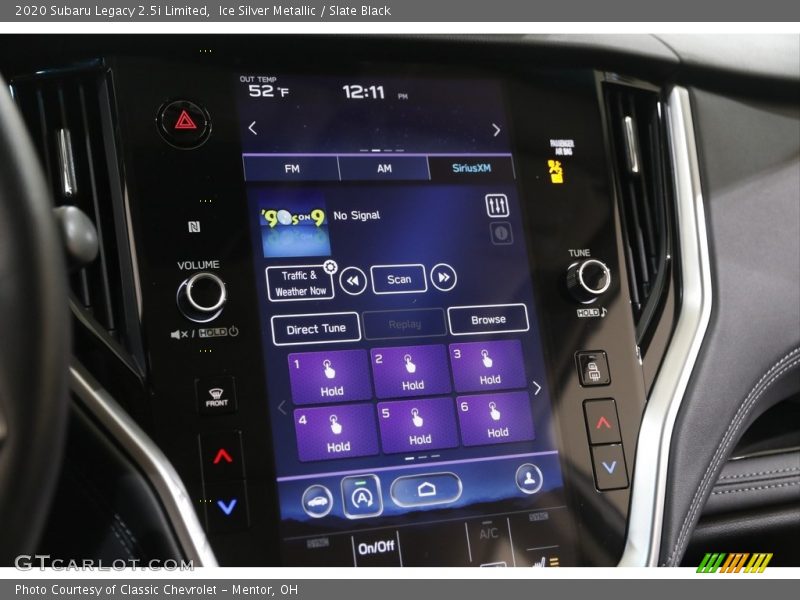 Ice Silver Metallic / Slate Black 2020 Subaru Legacy 2.5i Limited