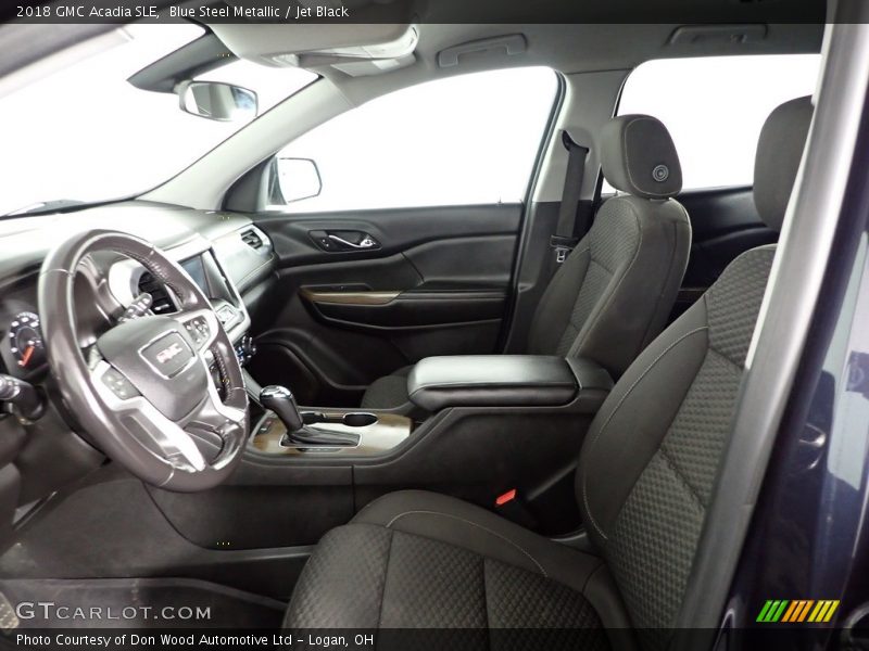 Blue Steel Metallic / Jet Black 2018 GMC Acadia SLE