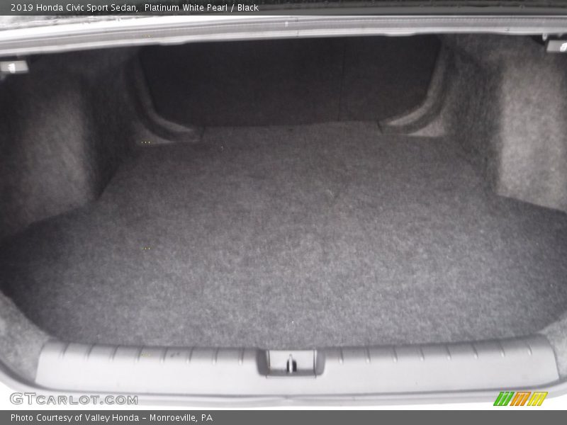  2019 Civic Sport Sedan Trunk