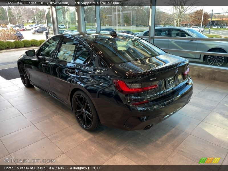 Black Sapphire Metallic / Black 2022 BMW 3 Series 330i xDrive Sedan