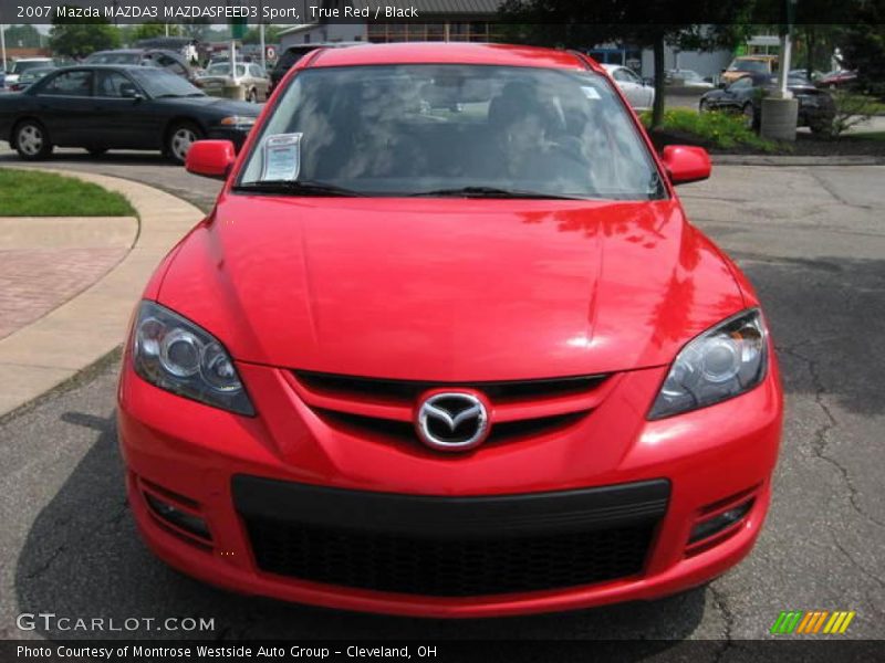 True Red / Black 2007 Mazda MAZDA3 MAZDASPEED3 Sport