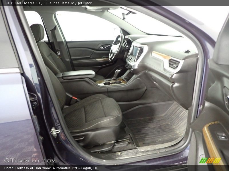 Blue Steel Metallic / Jet Black 2018 GMC Acadia SLE