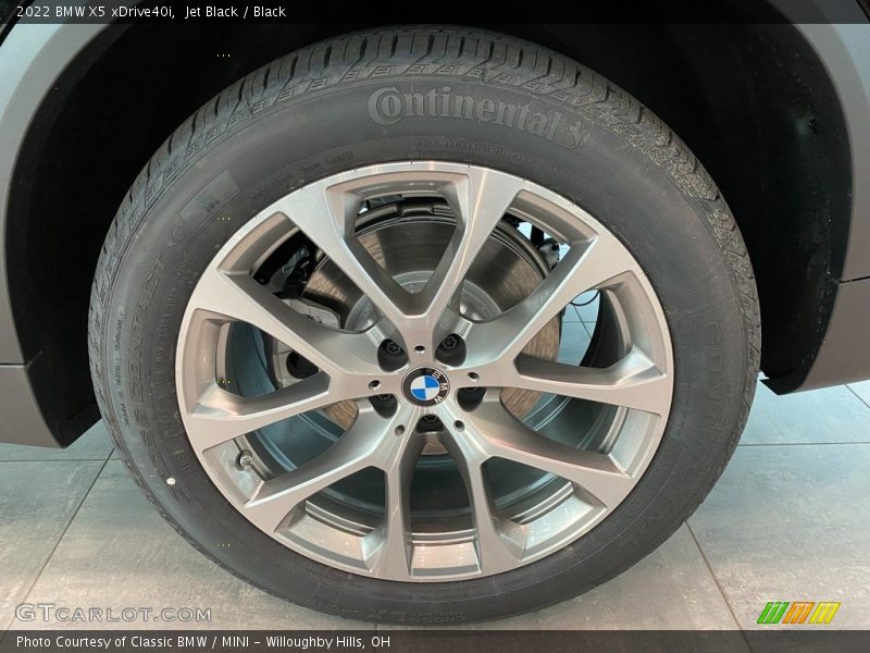 Jet Black / Black 2022 BMW X5 xDrive40i