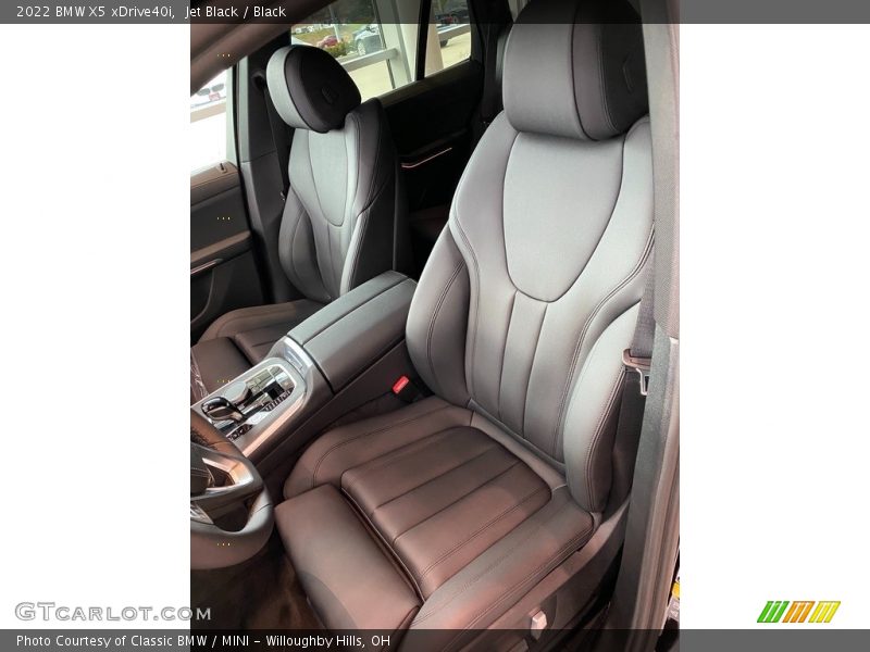 Jet Black / Black 2022 BMW X5 xDrive40i