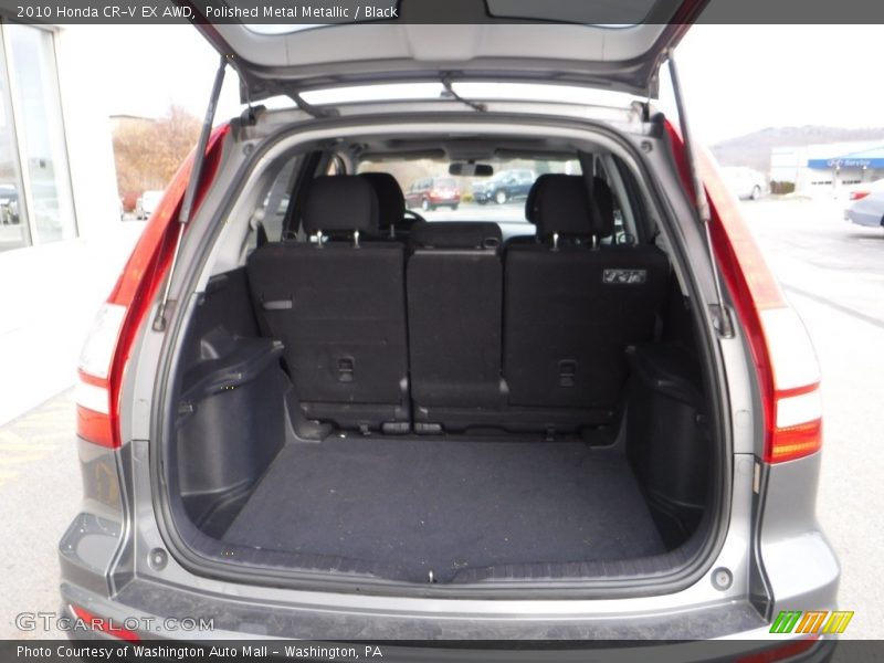 Polished Metal Metallic / Black 2010 Honda CR-V EX AWD