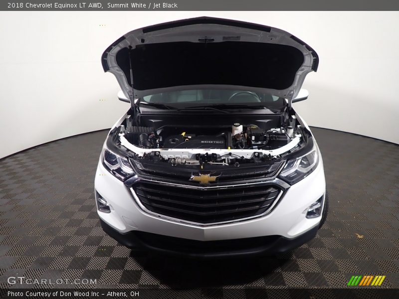 Summit White / Jet Black 2018 Chevrolet Equinox LT AWD