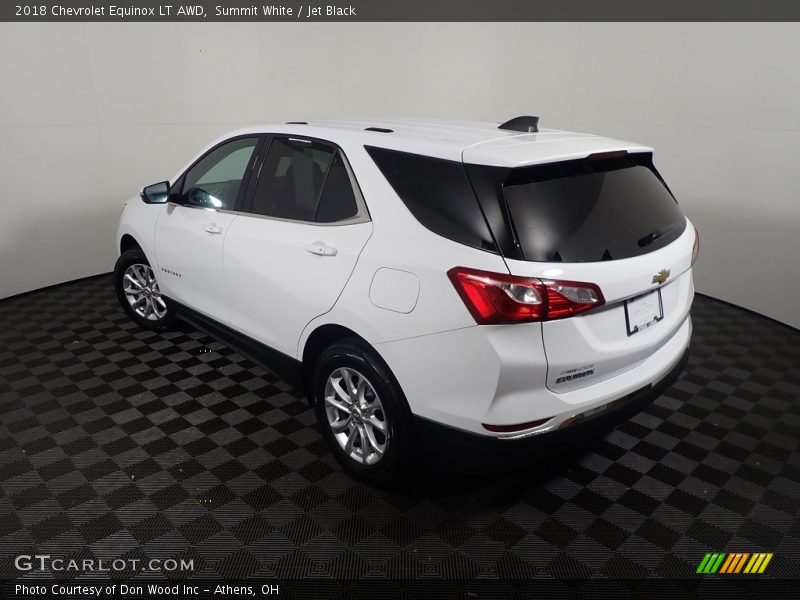 Summit White / Jet Black 2018 Chevrolet Equinox LT AWD