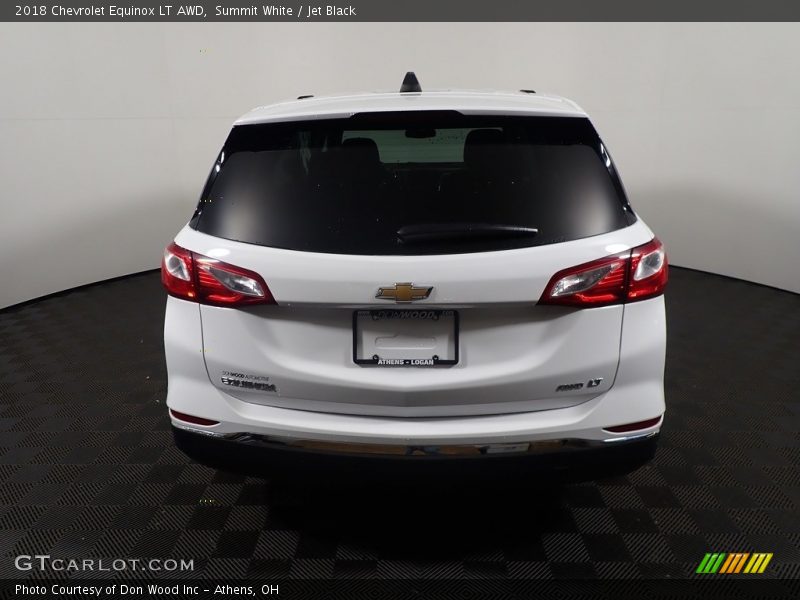 Summit White / Jet Black 2018 Chevrolet Equinox LT AWD