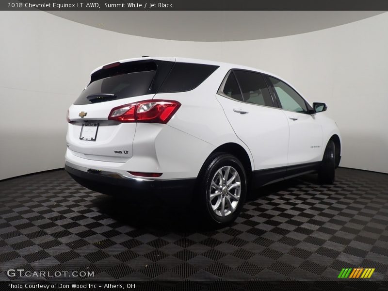 Summit White / Jet Black 2018 Chevrolet Equinox LT AWD