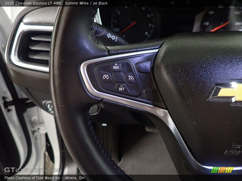 Summit White / Jet Black 2018 Chevrolet Equinox LT AWD
