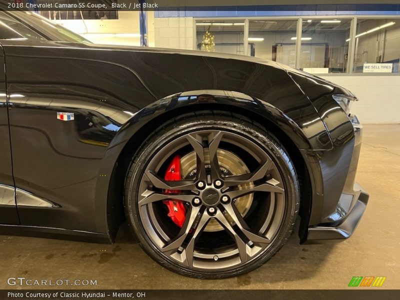 Black / Jet Black 2018 Chevrolet Camaro SS Coupe