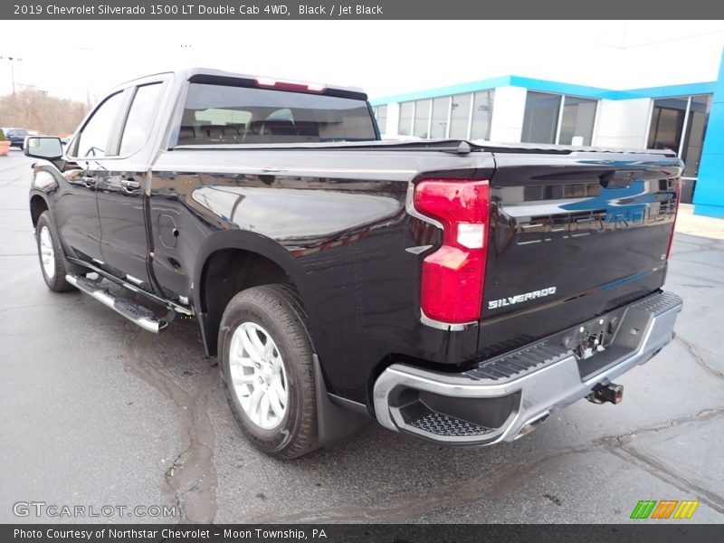 Black / Jet Black 2019 Chevrolet Silverado 1500 LT Double Cab 4WD