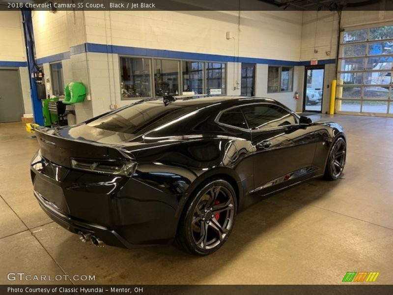 Black / Jet Black 2018 Chevrolet Camaro SS Coupe