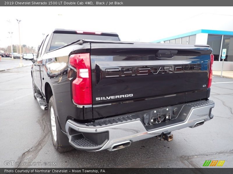 Black / Jet Black 2019 Chevrolet Silverado 1500 LT Double Cab 4WD