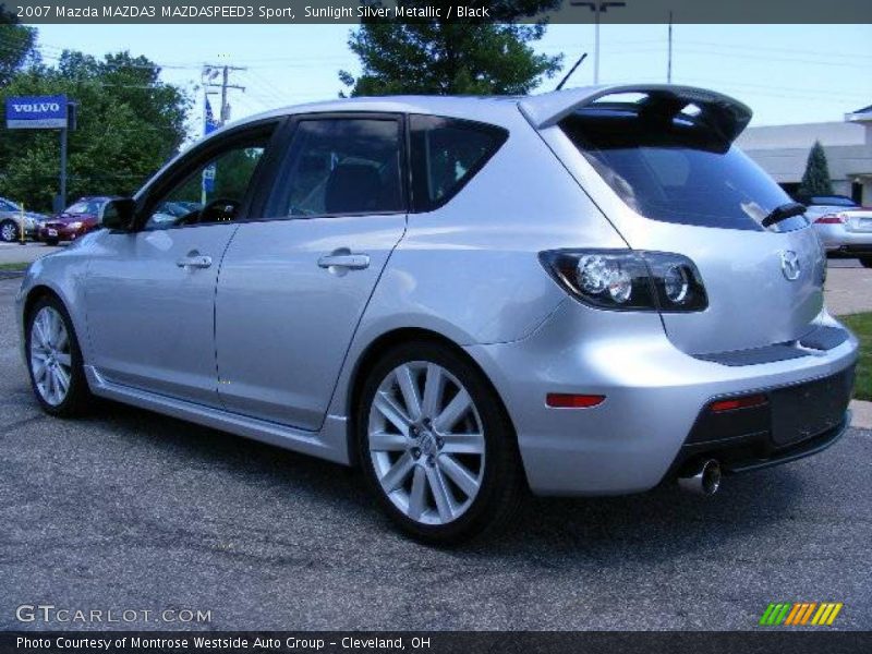 Sunlight Silver Metallic / Black 2007 Mazda MAZDA3 MAZDASPEED3 Sport