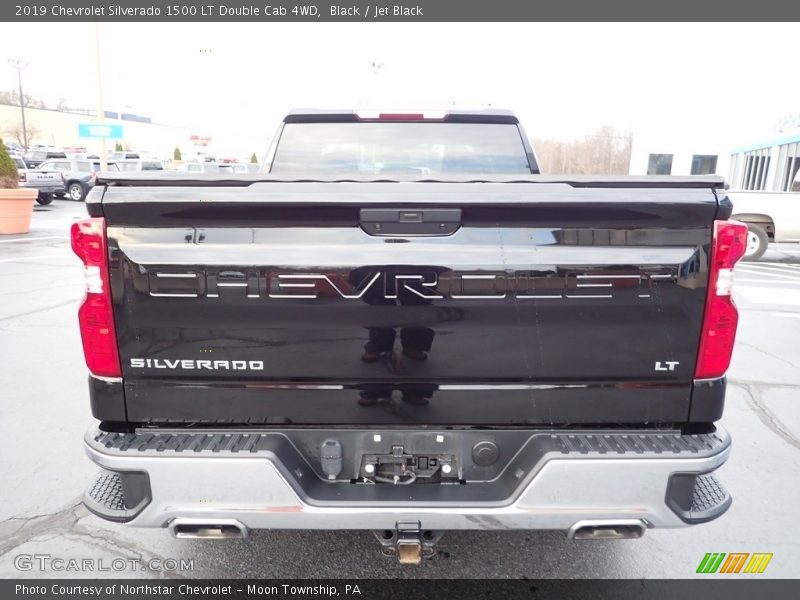 Black / Jet Black 2019 Chevrolet Silverado 1500 LT Double Cab 4WD
