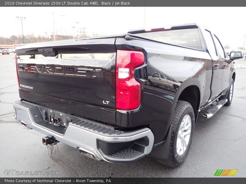 Black / Jet Black 2019 Chevrolet Silverado 1500 LT Double Cab 4WD