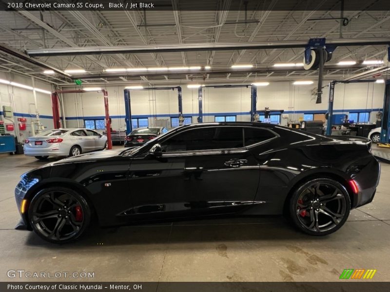 Black / Jet Black 2018 Chevrolet Camaro SS Coupe