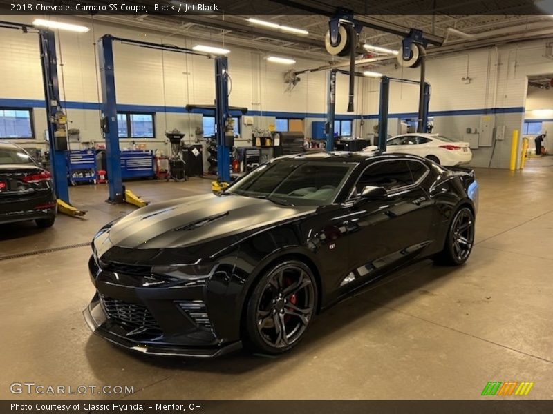 Black / Jet Black 2018 Chevrolet Camaro SS Coupe