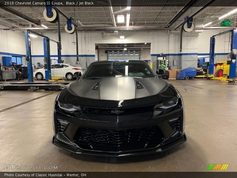 Black / Jet Black 2018 Chevrolet Camaro SS Coupe