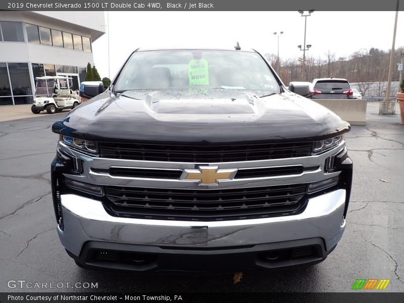 Black / Jet Black 2019 Chevrolet Silverado 1500 LT Double Cab 4WD