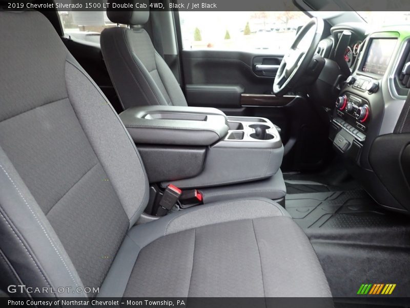 Black / Jet Black 2019 Chevrolet Silverado 1500 LT Double Cab 4WD