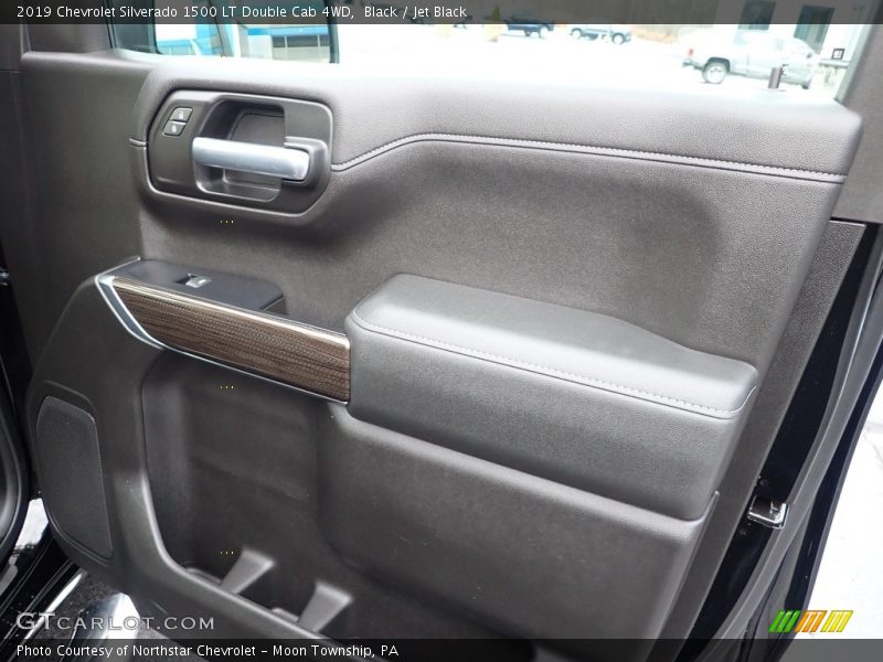 Black / Jet Black 2019 Chevrolet Silverado 1500 LT Double Cab 4WD