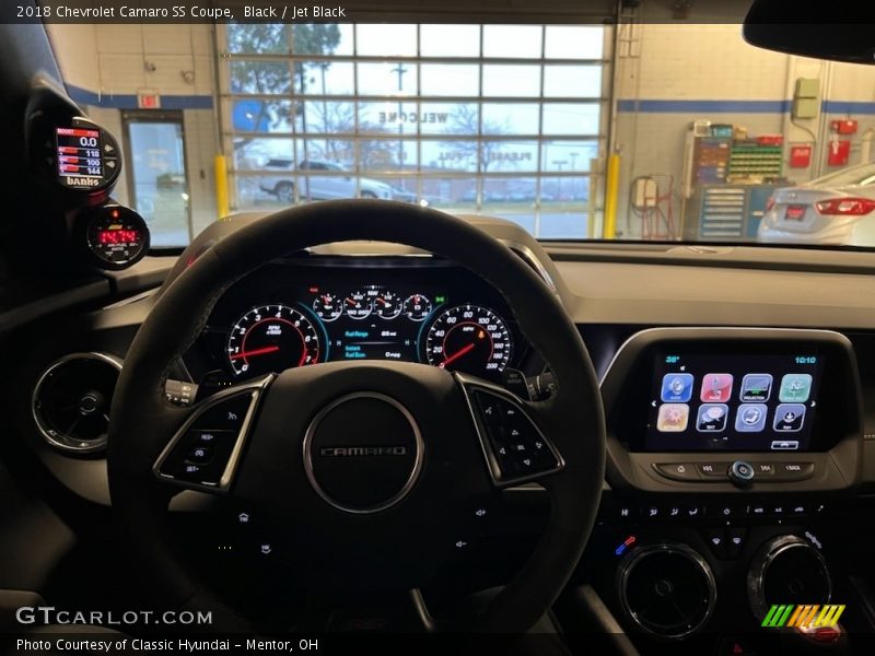 Black / Jet Black 2018 Chevrolet Camaro SS Coupe