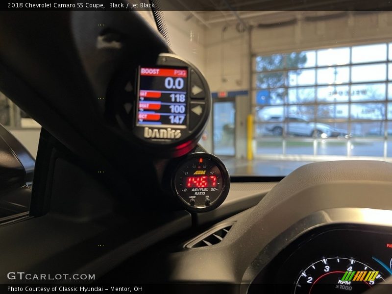 Black / Jet Black 2018 Chevrolet Camaro SS Coupe