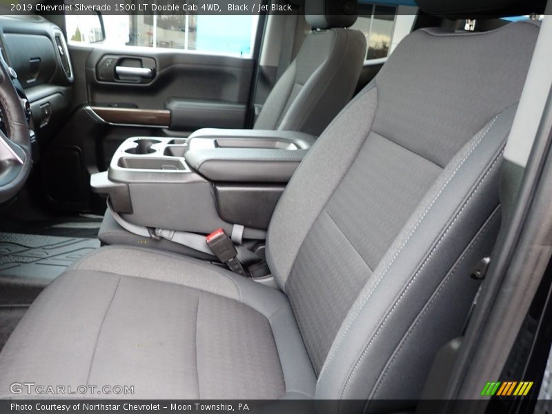 Black / Jet Black 2019 Chevrolet Silverado 1500 LT Double Cab 4WD
