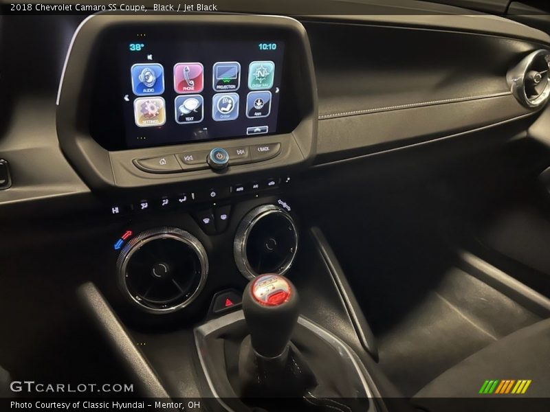 Black / Jet Black 2018 Chevrolet Camaro SS Coupe
