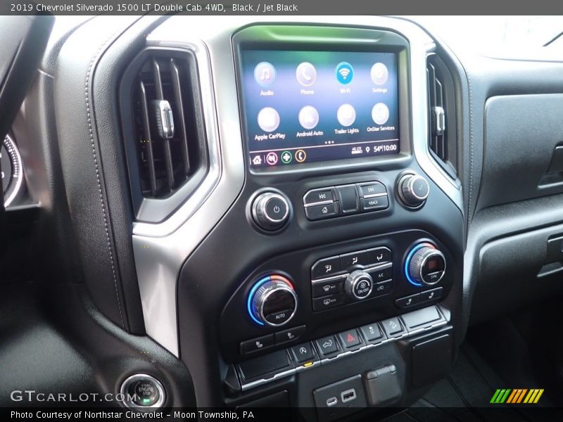 Black / Jet Black 2019 Chevrolet Silverado 1500 LT Double Cab 4WD