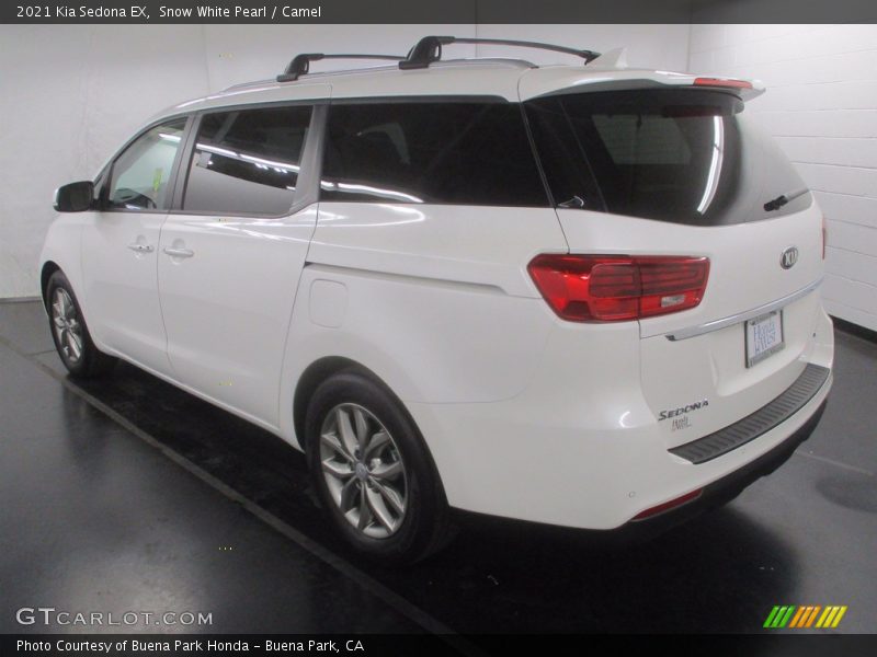 Snow White Pearl / Camel 2021 Kia Sedona EX