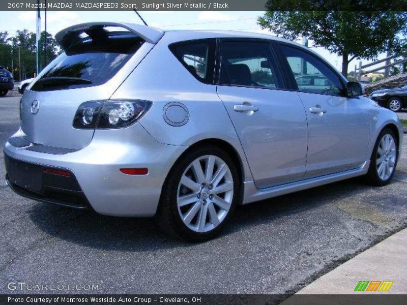 Sunlight Silver Metallic / Black 2007 Mazda MAZDA3 MAZDASPEED3 Sport