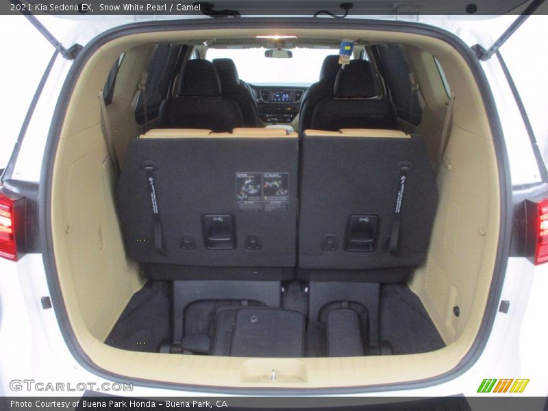 Snow White Pearl / Camel 2021 Kia Sedona EX