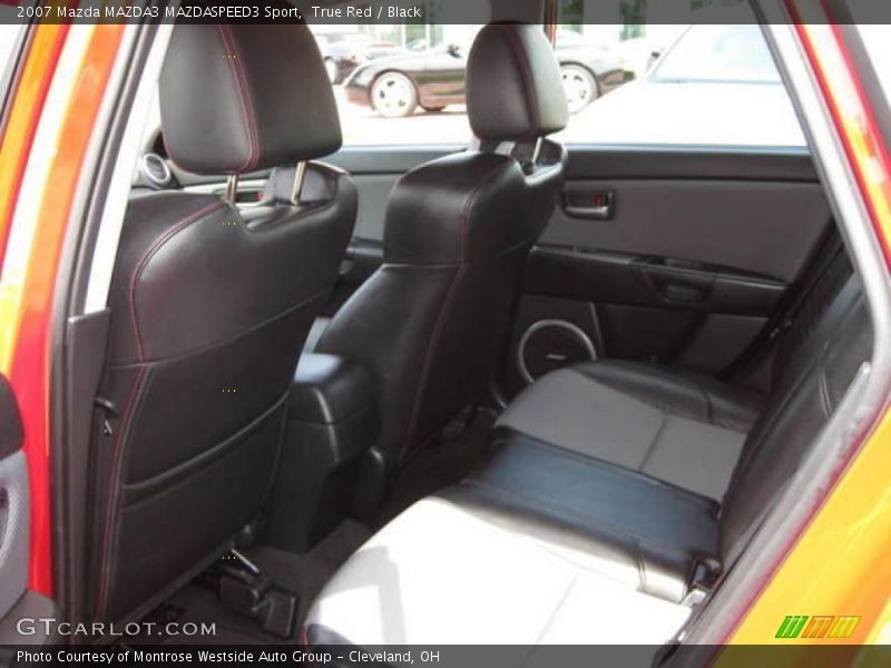 True Red / Black 2007 Mazda MAZDA3 MAZDASPEED3 Sport
