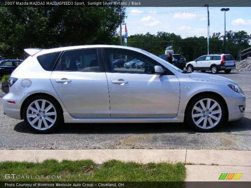 Sunlight Silver Metallic / Black 2007 Mazda MAZDA3 MAZDASPEED3 Sport