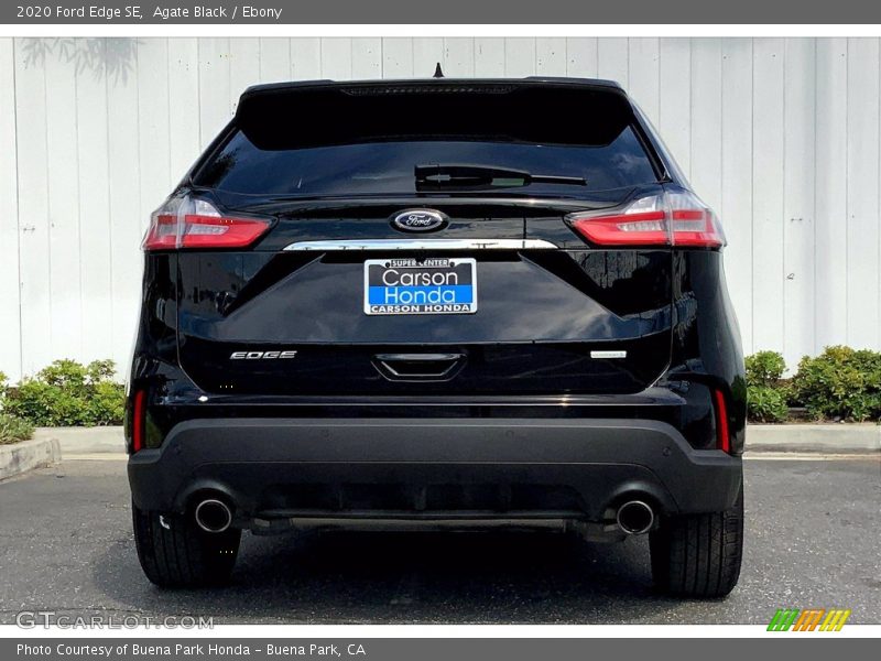 Agate Black / Ebony 2020 Ford Edge SE