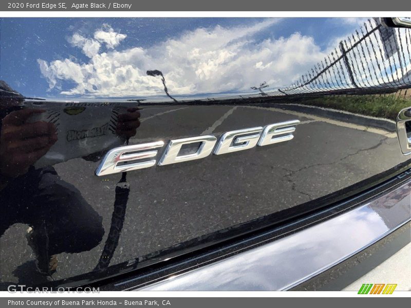 Agate Black / Ebony 2020 Ford Edge SE
